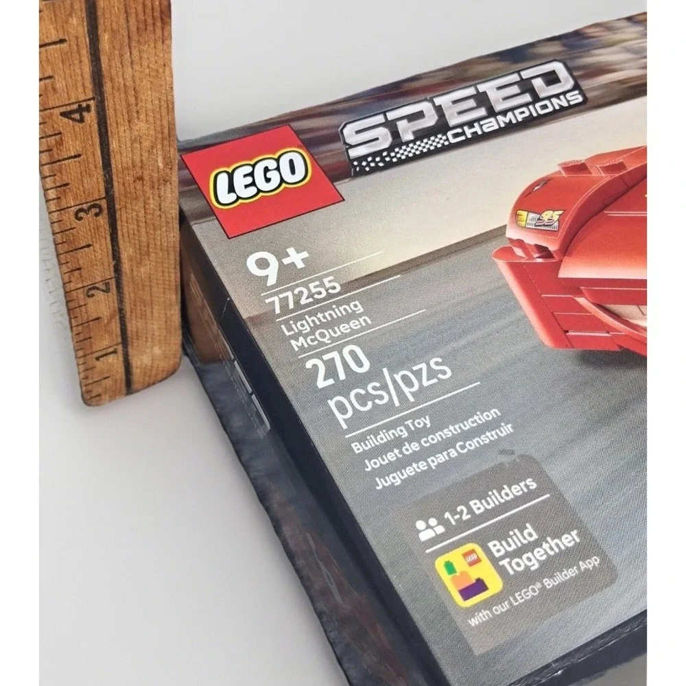 LEGO Speed Champions Disney Pixar Cars Lightning McQueen 77255 Building Set 270p